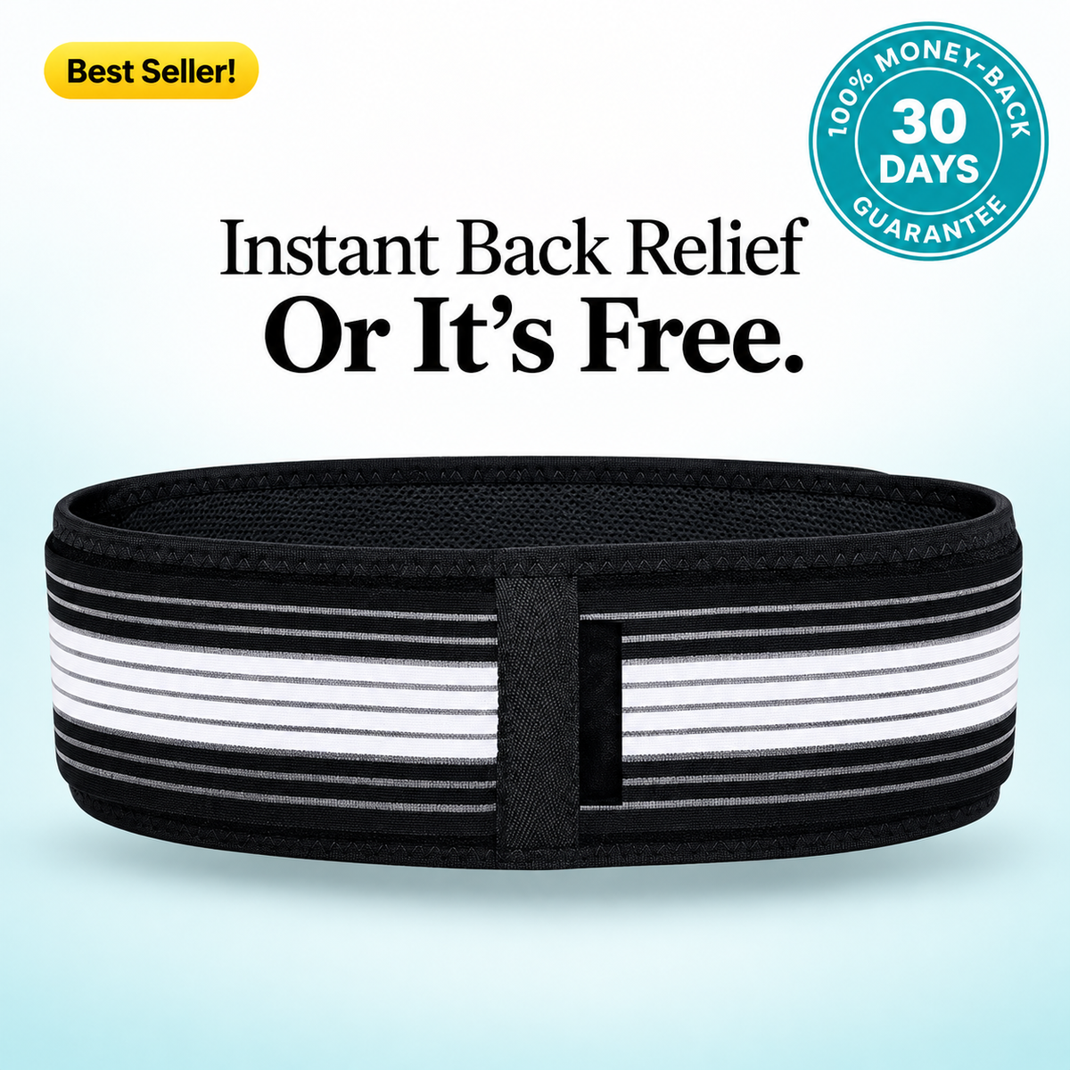 Instant Lower Back Relief With The Postpartum Hip Belt