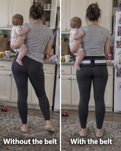 Instant Lower Back Relief With The Postpartum Hip Belt